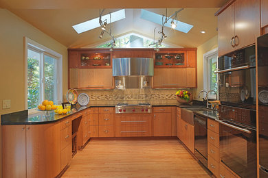 Example of a trendy kitchen design in Other