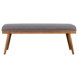 Midcentury Upholstered Benches by Kosas
