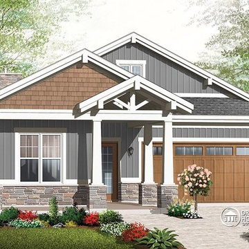 Charming Craftsman new home design - Northaven - Plan no. 3240-ES
