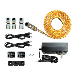NEW Cut and Connect Series: Ultra Bright Flexible Strip 3M Kit in Warm White - Undercabinet Lighting