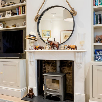 Refurbishment and basement extension to a house in Hammersmith, W12