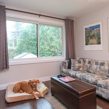Cozy Den with New Sliding Window - Renewal by Andersen Greater Toronto, Ottawa a