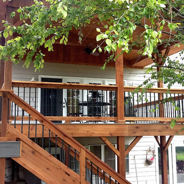 Covered Deck in Cedar