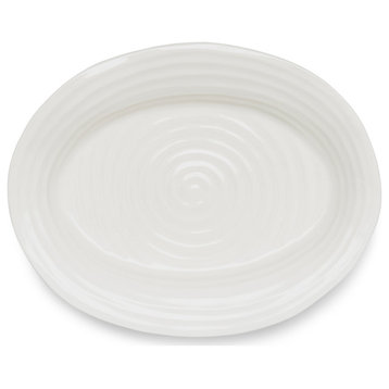Portmeirion Sophie Conran White Medium Oval Platter