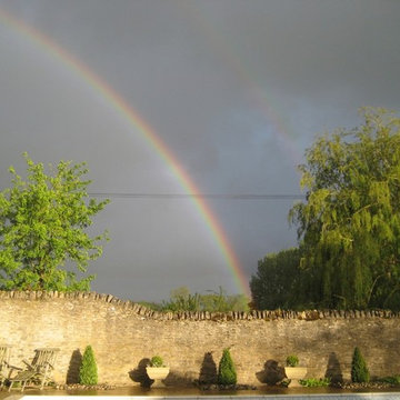 A country garden in Oxfordshire