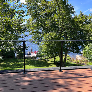 Minimal Visual Obstruction Cable Railing Project in Quebec