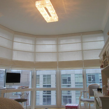 Curtain Call Machine Washable Roman Shade US patented