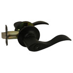 Designers Impresions - Kingston Door Lever, Matte Black - Designers Impressions is a customer-focused brand dedicated to providing the finest quality decorative door hardware, door knobs, and door levers at competitive prices. Nothing on the market provides better value than Designers Impressions branded products.