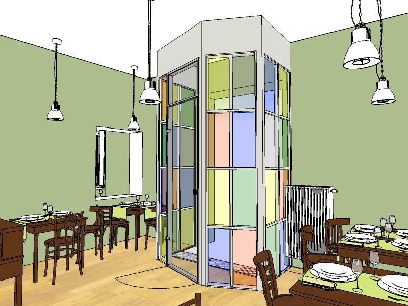 Ristorantino rustico chic - PROGETTO
