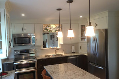 Inspiration for a timeless kitchen remodel in Boston