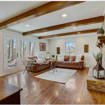Barrington Hills Cape Cod Farmhouse Staging for Realtor Listing