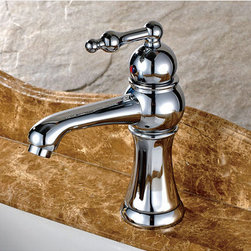 New Designed Bright Sliver Finish Brass Bathroom Sink Faucet TA1078 - Bathroom Sink Faucets