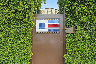 Inspiration for an eclectic entryway remodel in New York
