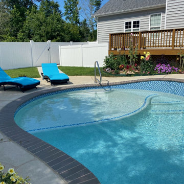 Swimming Pool Build in La Plata, MD - AH - Wise Pool & Spa