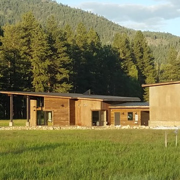 Mazama Meadow Residence, Firewise Design, Mazama WA