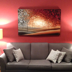 Landscape Abstract paintings - Artwork