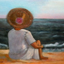 "Girl on the Beach" - Artwork