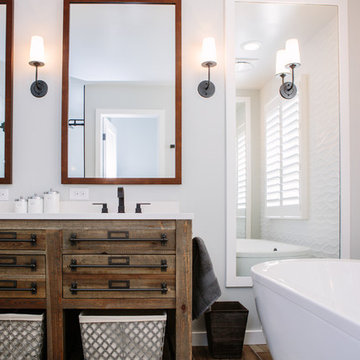 Stapleton Farmhouse Contemporary Bathroom