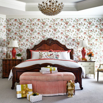 Warm Traditional With Bold Accents