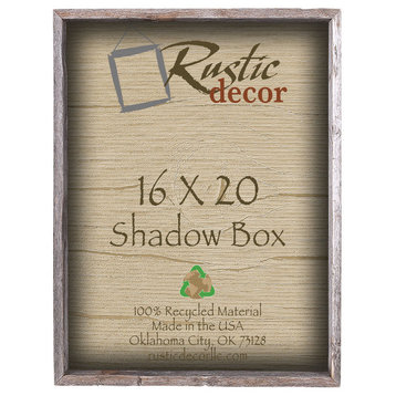Edmond Barn Wood Collectible Shadow Box, 16"x20"