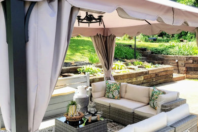Inspiration for a contemporary home design remodel