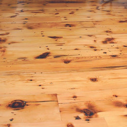 Reclaimed White Pine Flooring - Distressed Grade - Hardwood Flooring