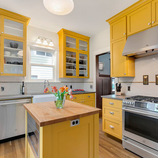 75 Beautiful Yellow Kitchen Pictures Ideas Houzz