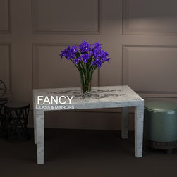 ORIENTAL MIRRORED DINING TABLE - Furniture