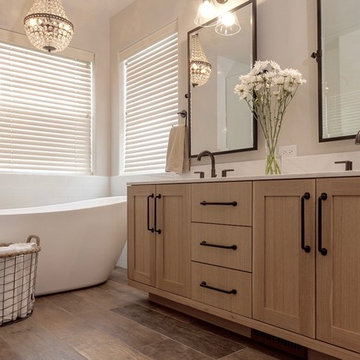 Rustic Glam Master Bathroom