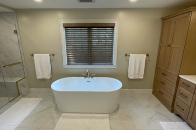 Bathroom - transitional bathroom idea in Other
