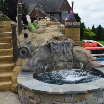 Wilderness Retreat by Legendary Escapes Pools- Spongebob Lives Here