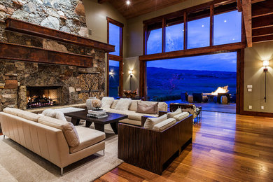 Living room - living room idea in Salt Lake City