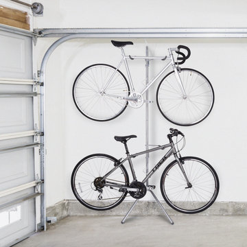 Indoor Bike Storage - The Donatello Two-Bike Gravity Rack