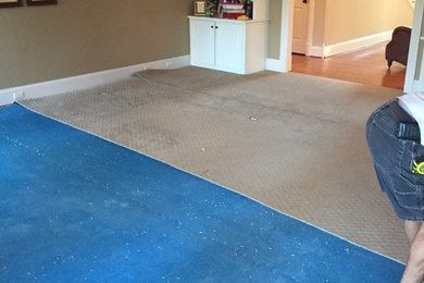 Hardwood Installation and refinished existing hardwood floor