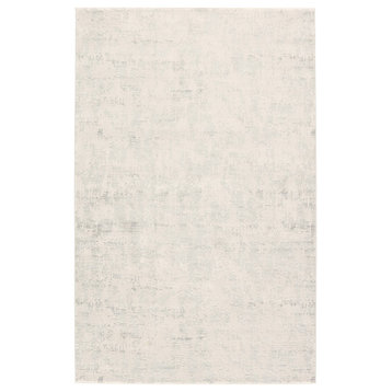 Jaipur Living Arvo Abstract Silver/White Area Rug, 9'2"x11'9"