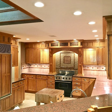 Arts and Crafts Style Custom Kitchen