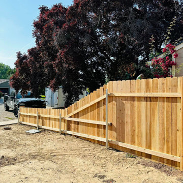 Rail Side Of A Tapered Section