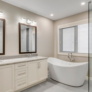 Hamptons Ensuite & Main Bath Renovation