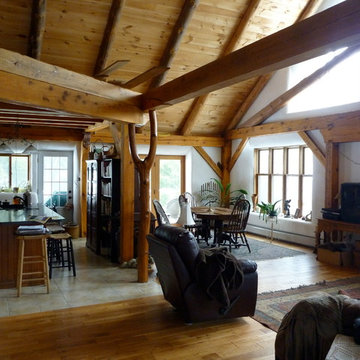 Riverton Timber Frame Straw Bale Home