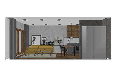 Home design - modern home design idea in Other