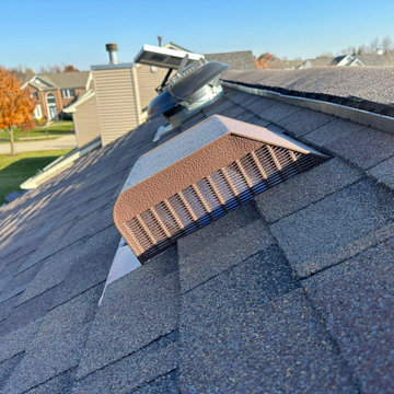 ORANGE MANSION - Roof Ventilation and Flashing Detail