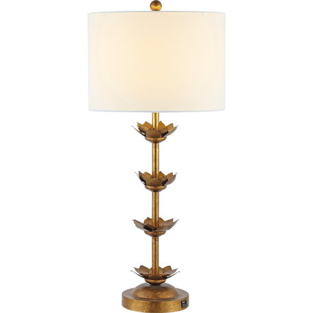 Lani Table Lamp, Antique Gold