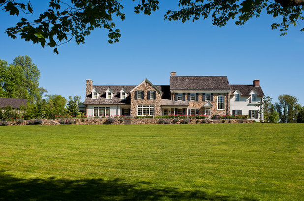 Traditional Exterior by Peter Zimmerman Architects