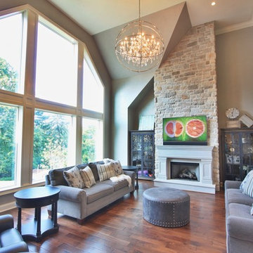 Bethel Park Transitional Custom 1.5 Story Home