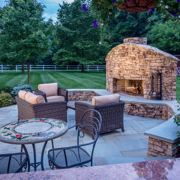 Outdoor Fireplace