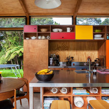 Super Cool Idea: Colourful Kitchen Cabinets, Auckland