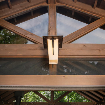 Tudor Style Screened Porch Addition