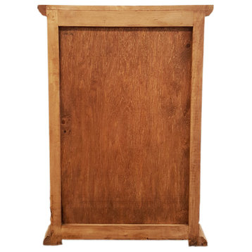 Traditional Rustic Nightstand, Right Side