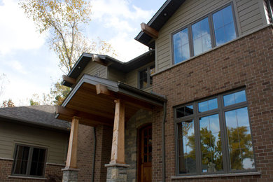 Arts and crafts exterior home photo in Toronto