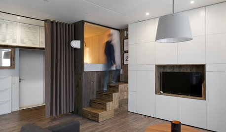 Houzz Tour: Compact living i hemmet på 35 kvadrat – med sovlåda!